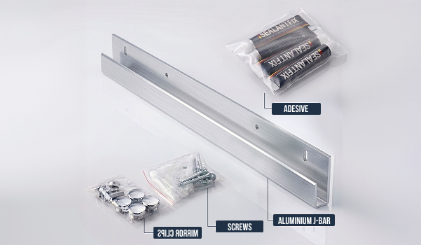 Damage-Proof Gym Mirror Packaging box with foam inserts protecting commercial gym mirrors for safe delivery