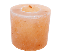 Himalayan Salt Tea Light Cylinder Candle Holder