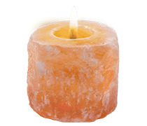 Himalayan Natural Shape Salt Candle Holder