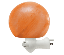 Carved Ball Shape Salt Lamp Night Light