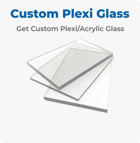 3 sheets of custom plexi glass