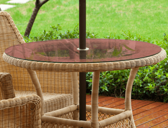 Brown jordan glass shop table top replacement