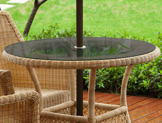Wicker table top hot sale replacement