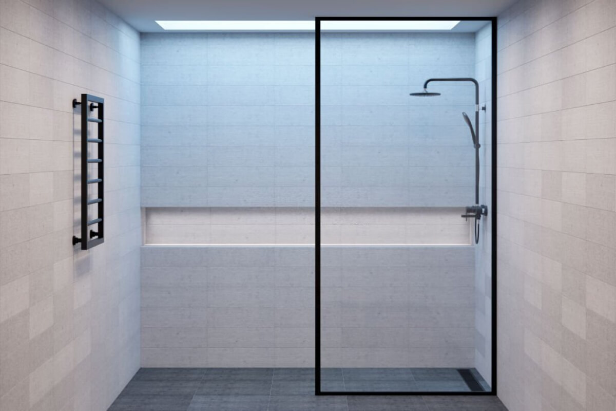 Buy Fixed Shower Glass Panel Door for a Modern Look